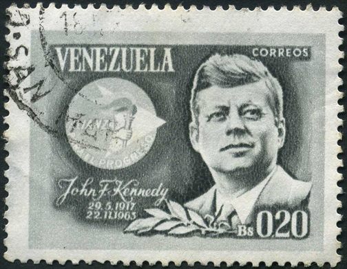 Venezuela - 1964 - John F Kennedy Alianza para el Progreso - 0.20Bs