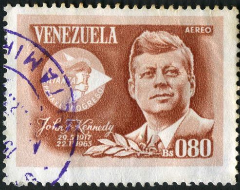 Venezuela - 1964 - John F Kennedy Alianza para el Progreso Aereo - 0.80Bs