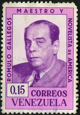 Venezuela - 1964 - Romulo Gallegos Maestro y Novelista de America - 0.15Bs