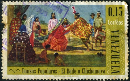 Venezuela - 1966 - Danzas Populares - El Baile o Chichamaya - 0.15Bs