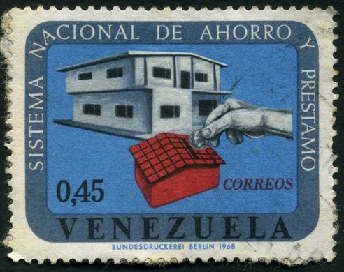 Venezuela - 1968 - Sistema Nacional de Ahorro y Prestamo - 0.45Bs