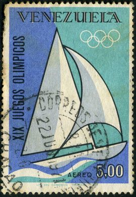 Venezuela - 1968 - XIX Juegos Olimpicos Mexico - Vela - 5Bs