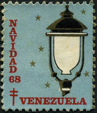 Venezuela - 1968 - Natal La Sagrada Familia Francisco Jose de Lerma Aereo - 0.40Bs