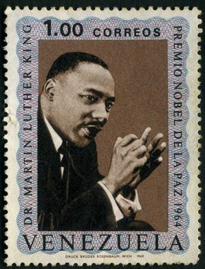 Venezuela - 1969 - Martin Luther King Premio Nobel de la Paz - 1Bs
