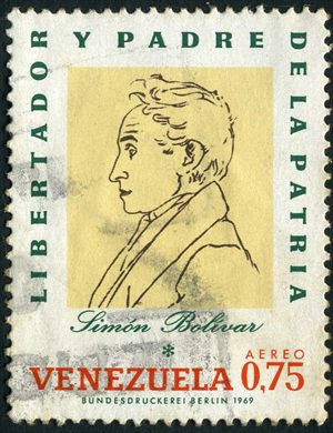 Venezuela - 1969 - Libertador y Padre Patria Aereo - 0.75Bs