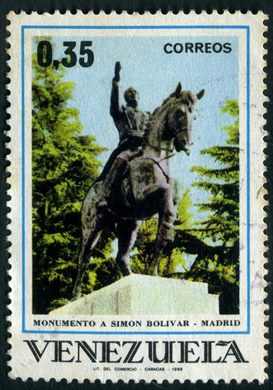 Venezuela - 1969 - Monumento Bolivar Madrid - 0.35Bs