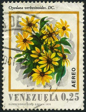 Venezuela - 1970 - Flora - Oyedaea verbesinoides - 0.25Bs