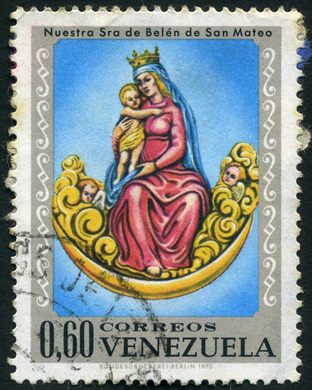 Venezuela - 1970 - Imagenes Religiosas Nuestra Senora de Belen de San Mateo - 0.60Bs