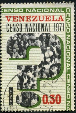 Venezuela - 1971 - Censo Nacional - 0.30Bs
