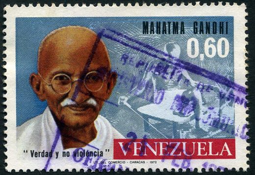 Venezuela - 1972 - Mahatma Gandhi - 0.60Bs