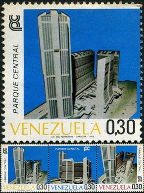 Venezuela - 1972 - Parque Central - 0.30Bs