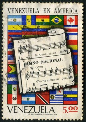Venezuela - 1972 - Venezuela en America - Himno Nacional - 5Bs