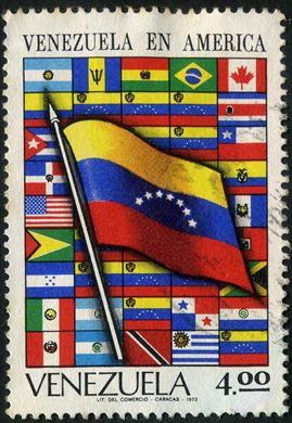 Venezuela - 1972 - Venezuela en America - Bandera Nacional - 4Bs