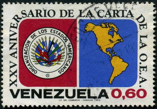 Venezuela - 1973 - XXV Aniversario de la Carta de la OEA - 0.60Bs