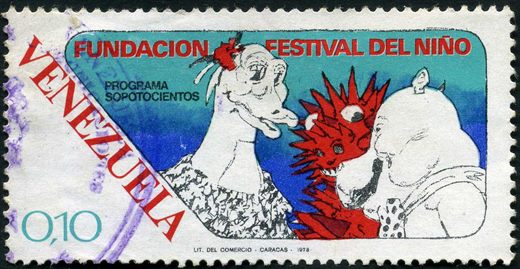 Venezuela - 1973 - Fundacion Festival del Nino - Programa Sopotocientos - 0.10Bs