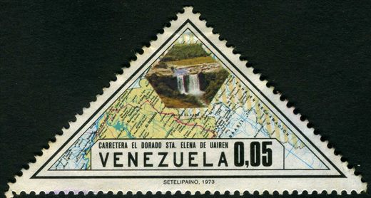 Venezuela - 1973 - Carretera El Dorado Sta Elena de Uairen - 0.05Bs