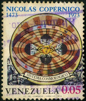 Venezuela - 1973 - 500 Anos Nicolas Copernico - Sistema Cosmologico - 0.05Bs