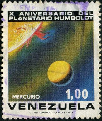 Venezuela - 1973 - Planetario Humboldt - Mercurio - 1Bs