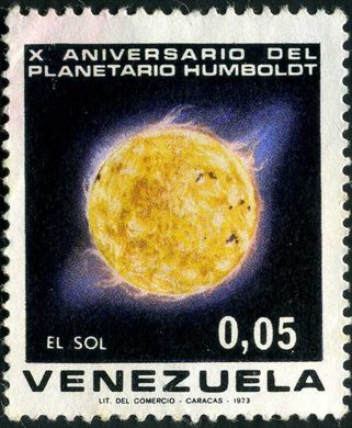 Venezuela - 1973 - Planetario Humboldt - Sol - 0.05Bs