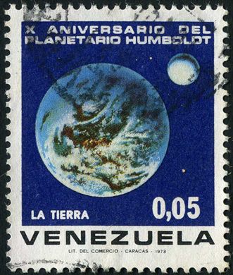 Venezuela - 1973 - Planetario Humboldt - Tierra - 0.05Bs