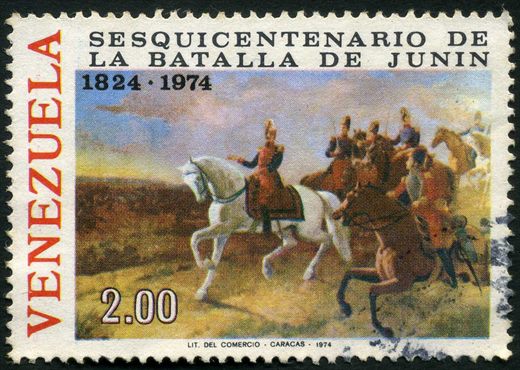Venezuela - 1974 - Sesquicentenario Batalla de Junin - 2Bs
