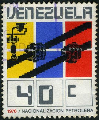 Venezuela - 1976 - Nacionalizacion Petrolera - 40C