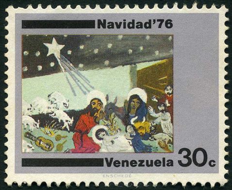Venezuela - 1976 - Natal Sagrada Familia - 30C