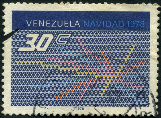 Venezuela - 1978 - Natal Estrela Triangulos - 30C