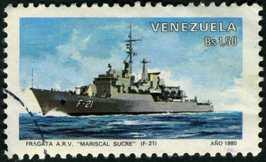 Venezuela - 1980 - Fragata ARV Mariscal Sucre F-21 - 1.50Bs