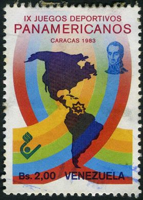 Venezuela - 1983 - IX Juegos Panamericanos Caracas - 2Bs
