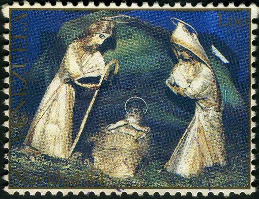 Venezuela - 1984 - Natal - Sagrada Familia - 1Bs