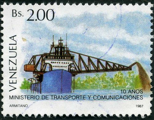 Venezuela - 1987 - 10 Anos Ministerio de Transporte y Comunicaciones - Transporte Maritimo - 2Bs