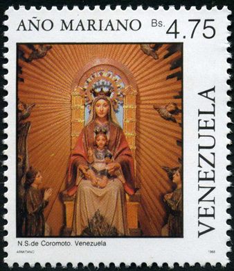Venezuela - 1988 - Ano Mariano - NS Coromoto Venezuela - 4.75Bs