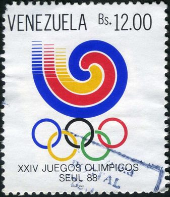Venezuela - 1988 - XXIV Juegos Olimpicos Seul - 12Bs