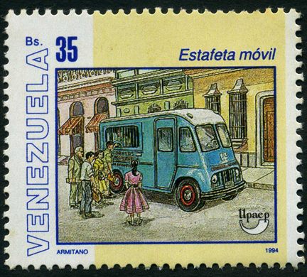 Venezuela - 1993 - UPAEP America - Guacamaya Bandera - 80Bs