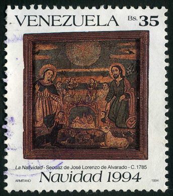Venezuela - 1994 - Natal - La Natividad Jose Lorenzo de Alvarado - 35Bs