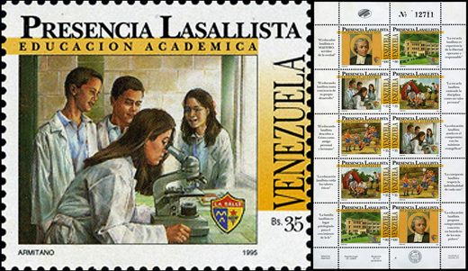 Venezuela - 1995 - Presencia Lasallista - Colegio La Salle La Colina Caracas - 80Bs