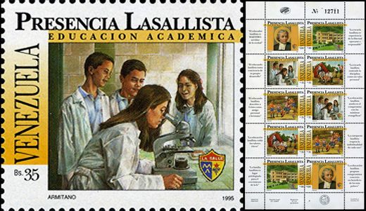 Venezuela - 1995 - Presencia Lasallista - Educacion Deportiva - 35Bs