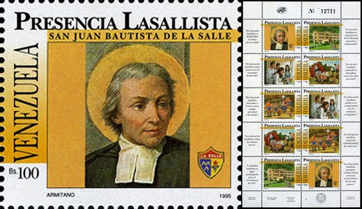 Venezuela - 1995 - Presencia Lasallista - San Juan Bautista de La Salle - 100Bs