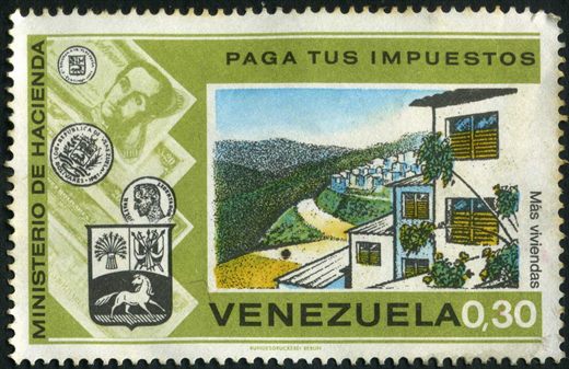 Venezuela - Sem Data - Ministerio de Hacienda Paga tus Impuestos - Mas Viviendas - 0.30Bs