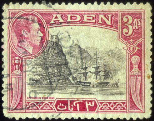 Aden - 1939 - KGVI Captura de Aden - 3A