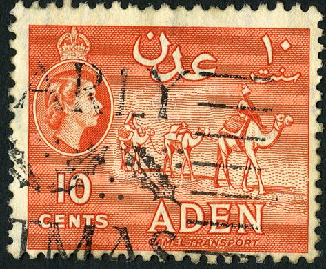 Aden - 1953 - QEII Camel Transport - 10C