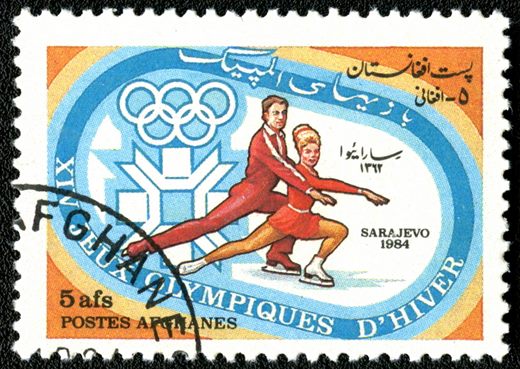 Afeganistao - 1984 - JO Inverno Sarajevo - 5Af