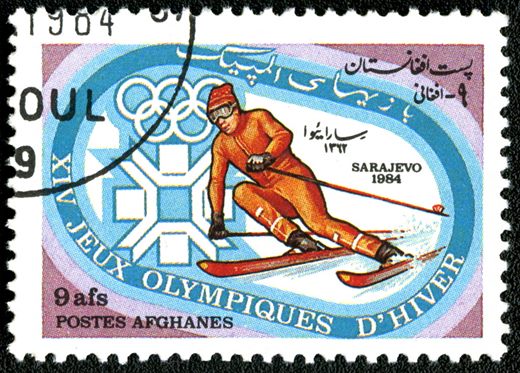 Afeganistao - 1984 - JO Inverno Sarajevo - 9Af