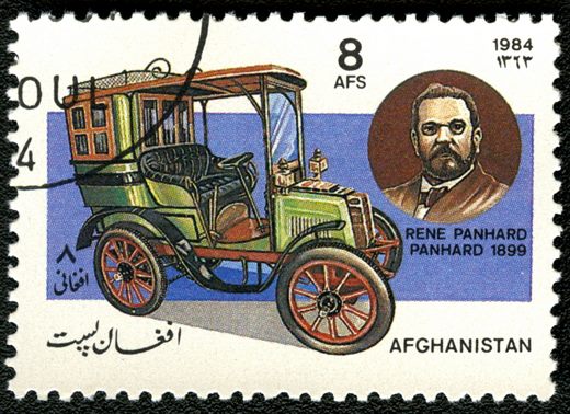 Afeganistao - 1984 - Carros Antigos - 8Af