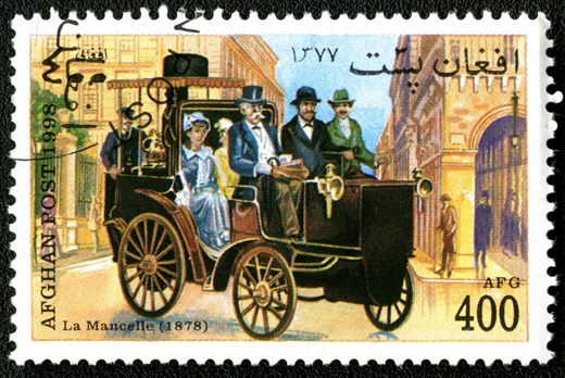 Afeganistao - 1998 - Carros Antigos - 400Af