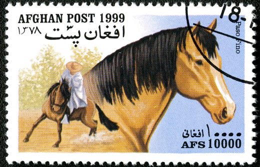 Afeganistao - 1999 - Cavalos - 10000Af