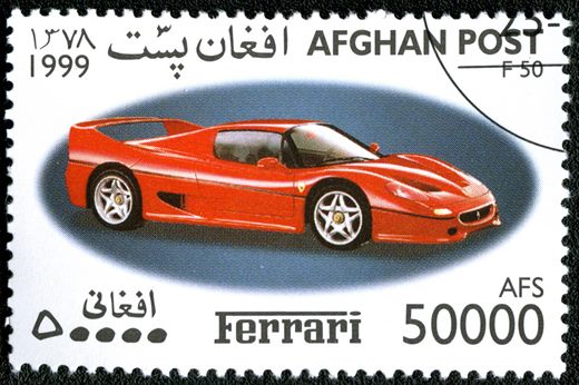 Afeganistao - 1999 - Ferrari - 50000Af