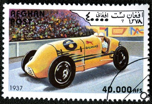 Afeganistao - 1999 - Carros de Corrida - 40000Af