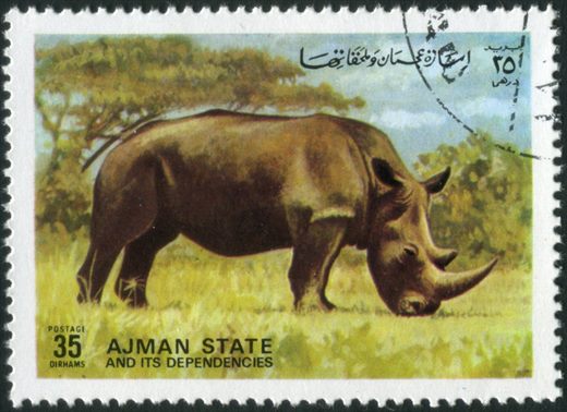Ajman - 1972 - Animais Selvagens - 35Dh